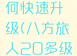 《八方旅人2》如何快速升级(八方旅人20多级怎么升级最快)