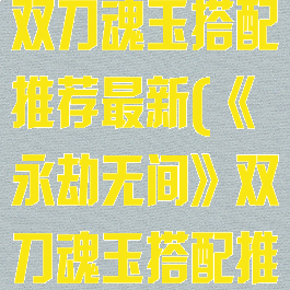《永劫无间》双刀魂玉搭配推荐最新(《永劫无间》双刀魂玉搭配推荐最新版)