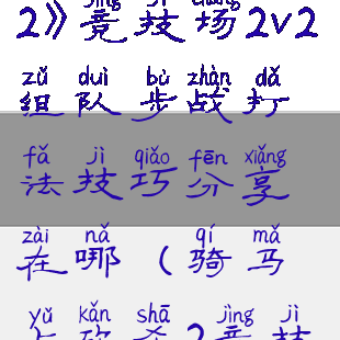 《骑马与砍杀2》竞技场2v2组队步战打法技巧分享在哪(骑马与砍杀2竞技场攻略)