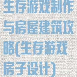 生存游戏制作与房屋建筑攻略(生存游戏房子设计)