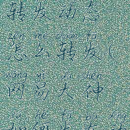 网易大神转发动态怎么转发(网易大神如何发布动态?)