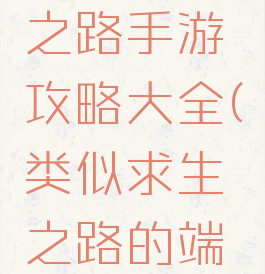 类似求生之路手游攻略大全(类似求生之路的端游)