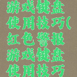 红色警报游戏键盘使用技巧(红色警报游戏键盘使用技巧视频)