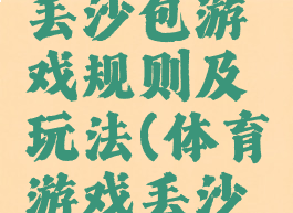体育游戏丢沙包游戏规则及玩法(体育游戏丢沙包)