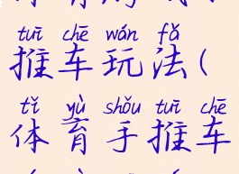体育游戏小推车玩法(体育手推车游戏规则)