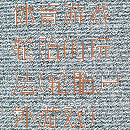 体育游戏轮胎的玩法(轮胎户外游戏)