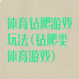 体育钻爬游戏玩法(钻爬类体育游戏)