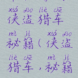 单机游戏侠盗猎车秘籍(侠盗猎车,秘籍)