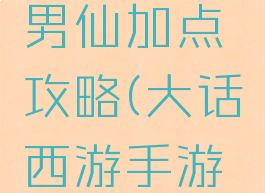 大话西游手游手游男仙加点攻略(大话西游手游男仙全法加点)