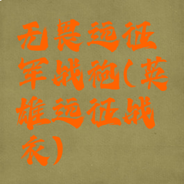 无畏远征军战袍(英雄远征战衣)