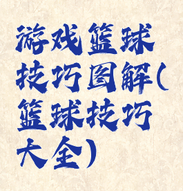 游戏篮球技巧图解(篮球技巧大全)