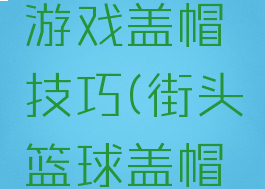 街头篮球游戏盖帽技巧(街头篮球盖帽教程)