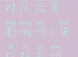 货拉拉开启自动抢单对以后有影响吗(货拉拉自动抢单手机软件)