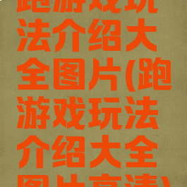 跑游戏玩法介绍大全图片(跑游戏玩法介绍大全图片高清)