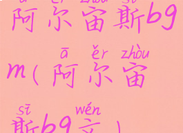 阿尔宙斯bgm(阿尔宙斯bg文)