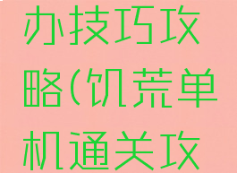 饥荒单机办技巧攻略(饥荒单机通关攻略)
