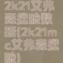 2k21艾弗森捏脸数据(2k21mc艾弗森捏脸)