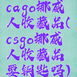 cago挪威人收藏品(csgo挪威人收藏品要钥匙吗)