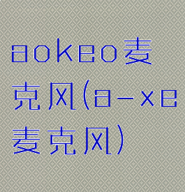aokeo麦克风(a-xe麦克风)