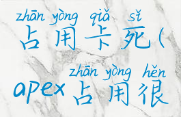apex内存满占用卡死(apex占用很高内存)