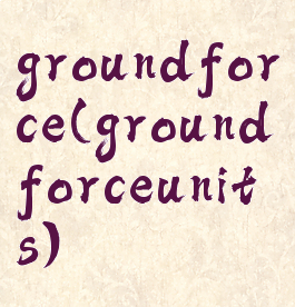 groundforce(groundforceunits)