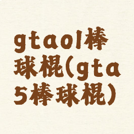 gtaol棒球棍(gta5棒球棍)
