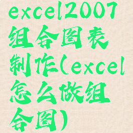 excel2007组合图表制作(excel怎么做组合图)