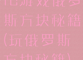 fc游戏俄罗斯方块秘籍(玩俄罗斯方块秘籍)