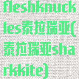 fleshknuckles泰拉瑞亚(泰拉瑞亚sharkkite)