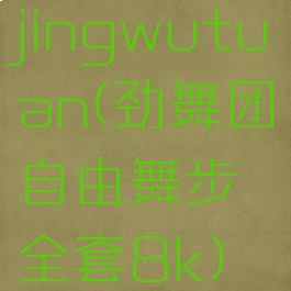 jingwutuan(劲舞团自由舞步全套8k)