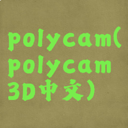polycam(polycam3D中文)