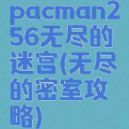pacman256无尽的迷宫(无尽的密室攻略)