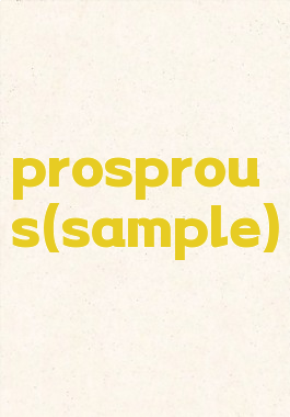 prosprous(sample)